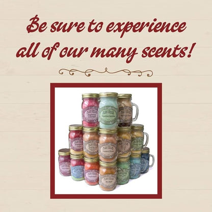 Buttered Maple Syrup Scented Mini Mason Jar Candle by Our Own Candle Company, 3.5 Ounce (4 Pack)