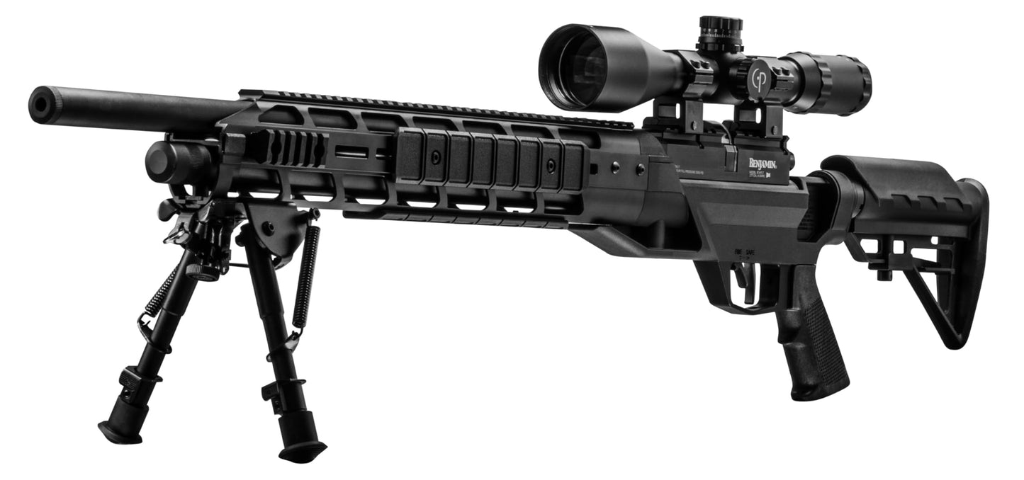 Benjamin Armada BTAP17SX .177- Caliber Pellet PCP Hunting/ Target Air Rifle And Scope