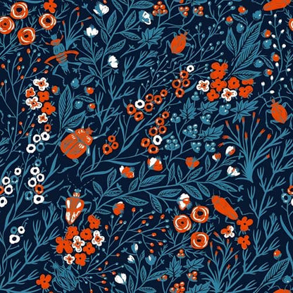 Peel and Stick Wallpaper,17.71"x118.1" Removable Waterproof Blue Tree Branch Wallpaper Decorative Vinyl Self-Adhesive Contact Paper for Living Room Bedroom Washroom Cabinet