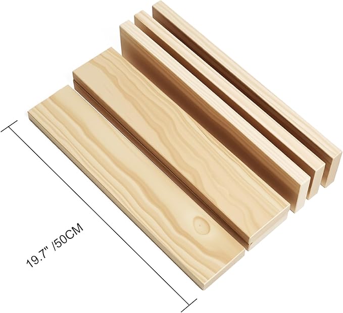 GIANT Wooden Building Blocks for Kids&amp Classrooms - 32Pcs Extra Large Pine Construction Planks 19.7 in Big Building Blocks Set for Outdoor &amp Indoor STEM Play Jumbo Preschool Educational Toy