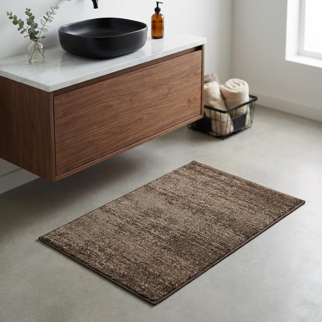 Unique Loom Del Mar Collection Area Rug - Lucille (3' 3" x 5' 3" Rectangle, Brown/ Ivory)