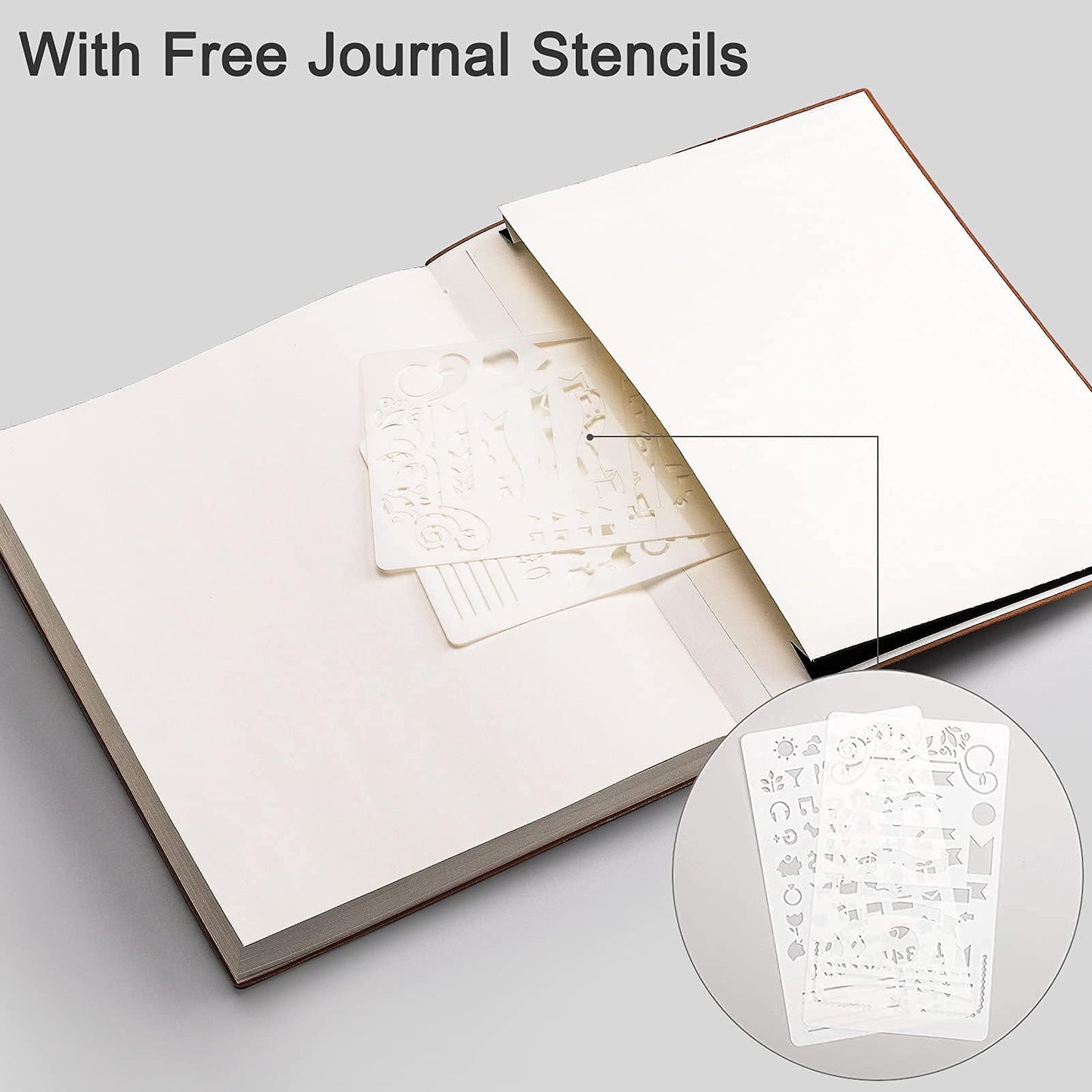 EMSHOI Dotted Journal Notebook, B5 Large Softcover Leather Journal, 192 Numbered Pages 100gsm Thick Dot Grid Notebook for Bullet Journaling Drawing Work School, 7.48"x10.15"-Green