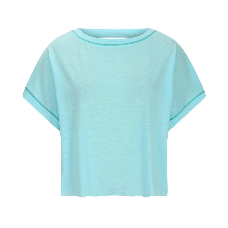 Open Back Workout Tops for Women, Womens Open Back Workout Tops Short Sleeve Y2k Yoga Shirts Athletic Gym Slouchy Crop Tshirt Casual Backless Running Tees