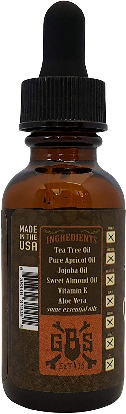 Grave Before Shave Beard Oil (Cigar Blend) 4 oz. Bottle