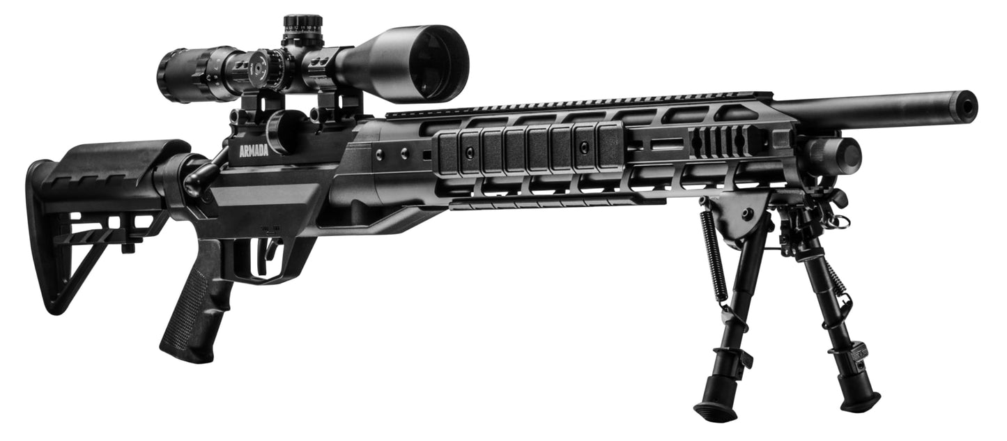Benjamin Armada BTAP17SX .177- Caliber Pellet PCP Hunting/ Target Air Rifle And Scope