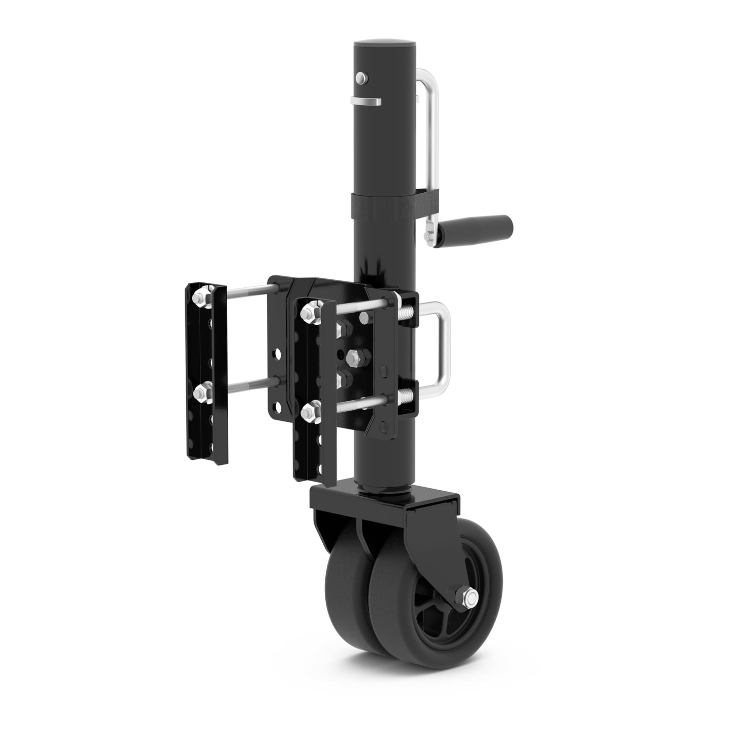 TOWKING 2000 lbs Upgraded Boat Trailer Jack, 10" Lift, Bolt On Trailer Jack for RV, Boat and More, Black