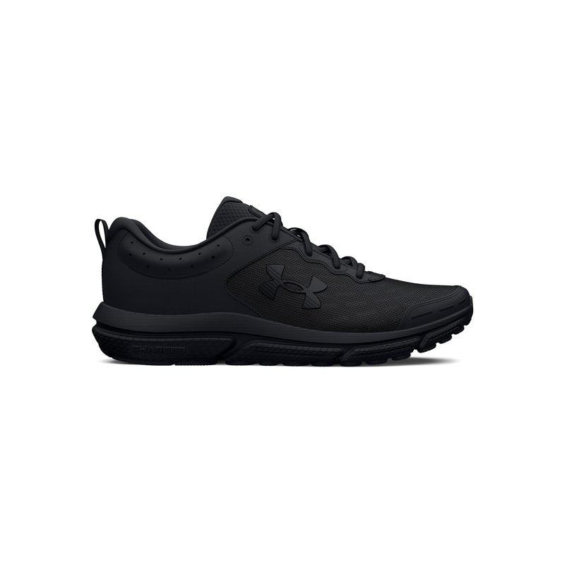 Under Armour Men's Charged Assert 10 Shoes, (002) Black/Black/Black, 9