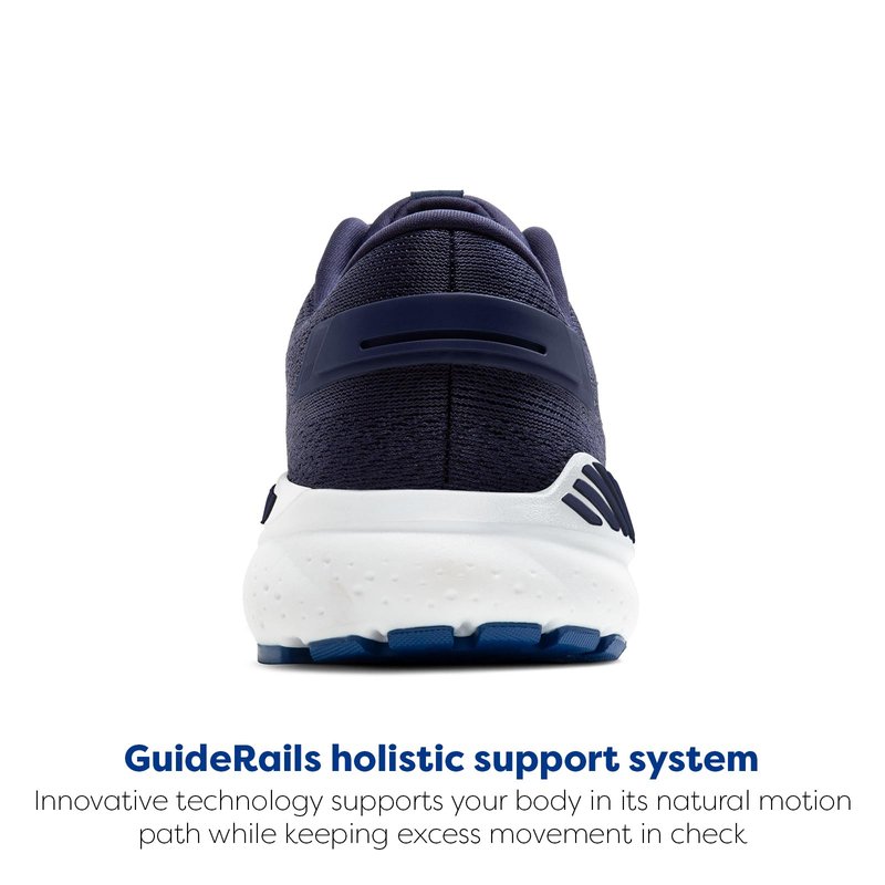 Brooks Men’s Beast GTS 24 Supportive Running & Walking Shoe - Peacoat/True Navy/White - 10.5 Wide