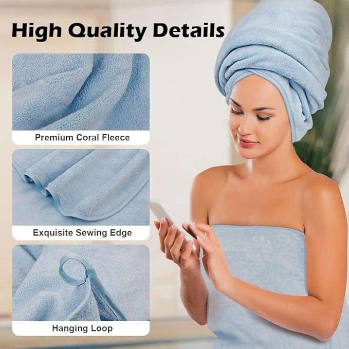 Orighty 2-Pack Microfiber Bath Towels