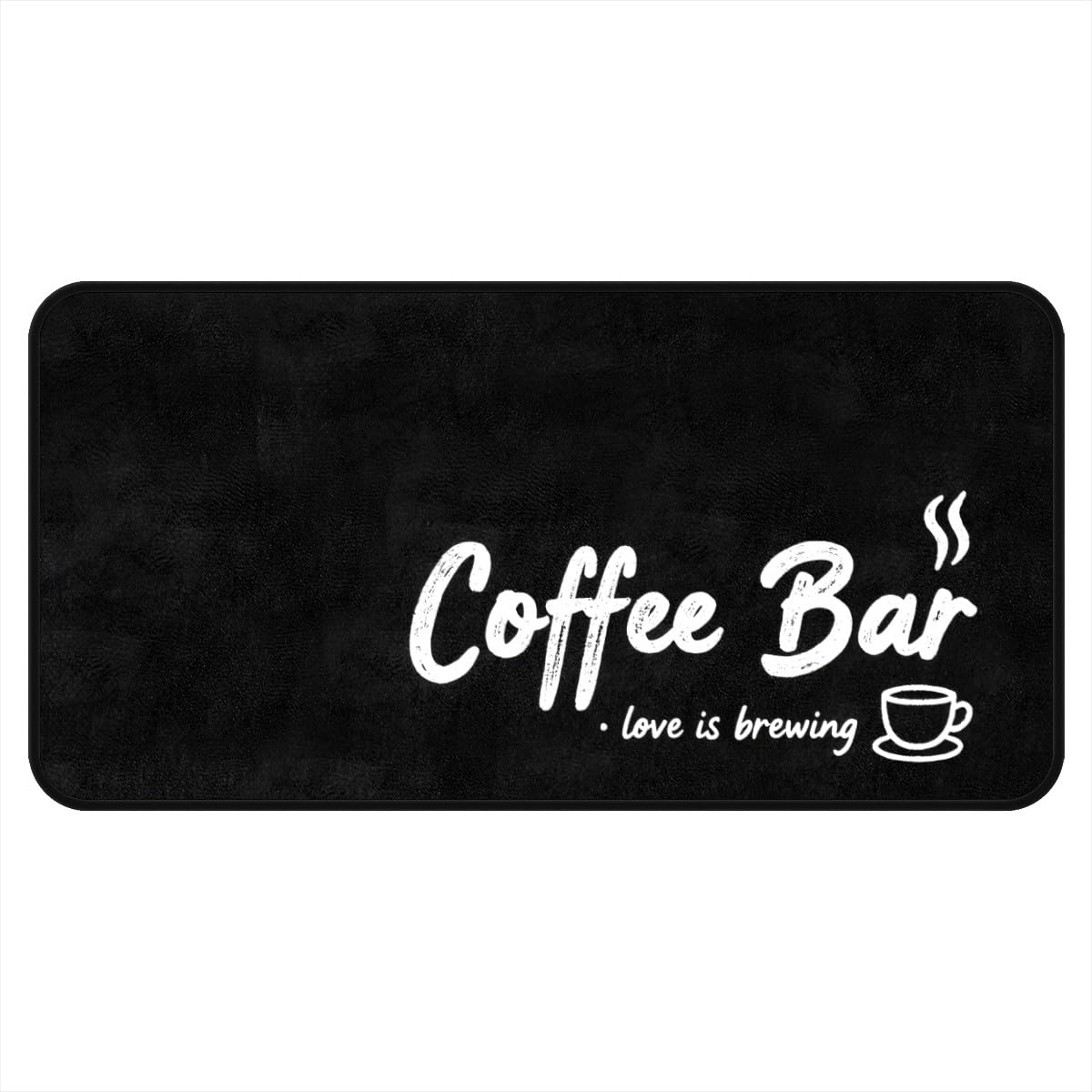 Coffee (A045) Kitchen Mats for Floor,20"x48" Coffee Theme Area Rugs