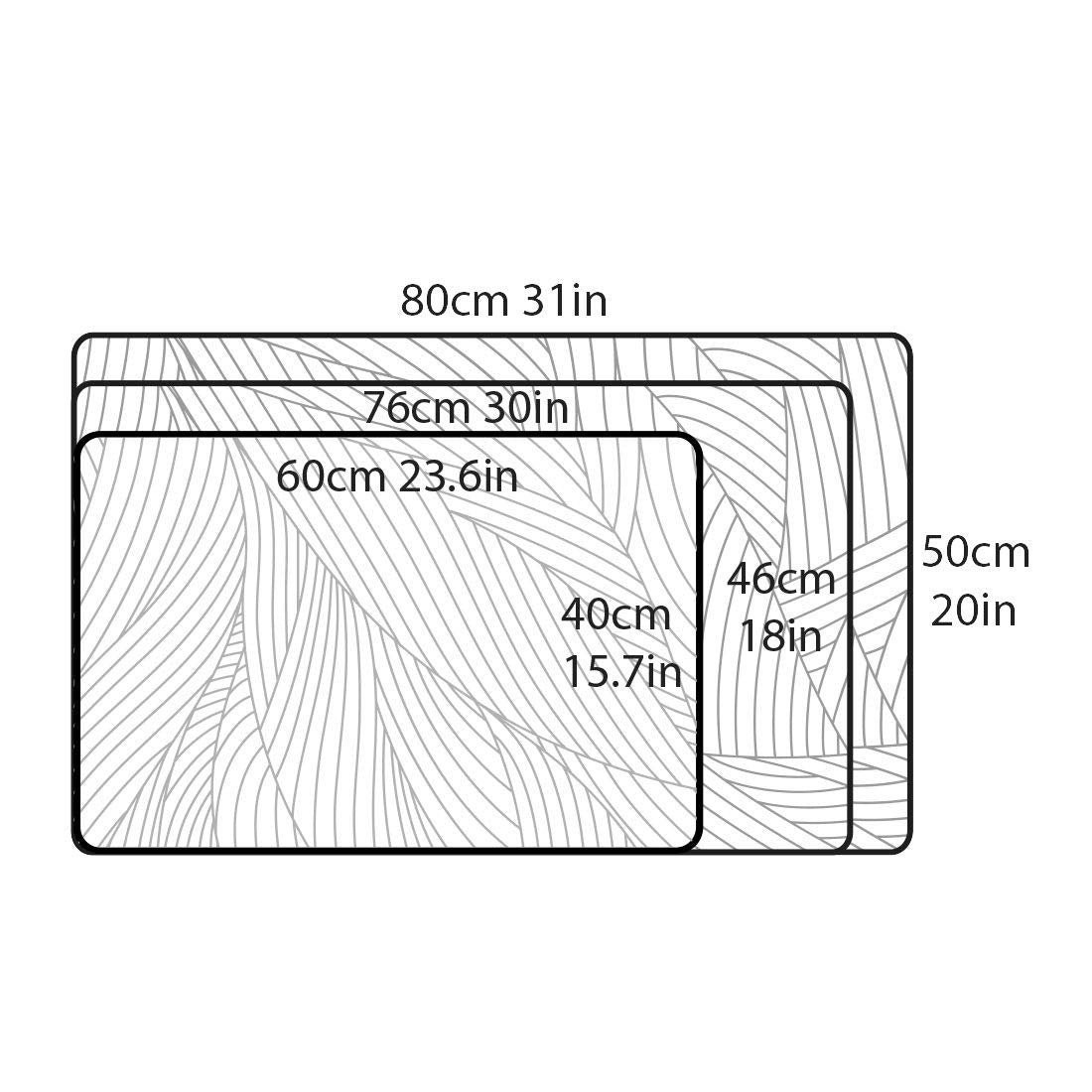 Pebble Stone Cobblestone Bath Mat for Bathroom Absorbent Bath Mat Rugs, Non Slip Rubber Backing Floor Mat 18x30Inch