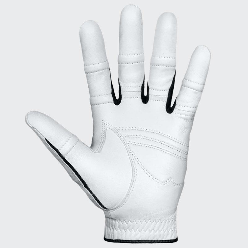 Bionic Men's StableGrip with NaturalFit 2.0 Golf Glove with Dual Expansion Thumb for Best Fit - Premium Cabretta Leather… (White, Small, Right)