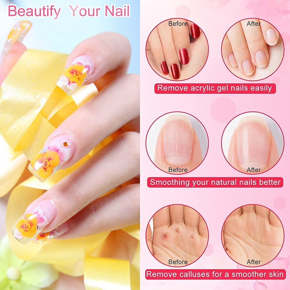 Portable Electric Nail Drill Machine, Professional 20000 RPM USB Manicure Pedicure Drills for Acrylic Nails Gel Polishing Shape Tools