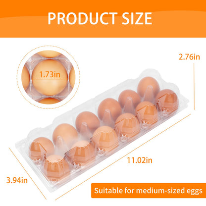 GRRONZEE 120 Pack Egg Cartons Cheap Bulk 12 Count Egg Containers for Chicken Eggs, One Dozen Empty Egg Cartons for Home Ranch Chicken Farm, Commercial Business Market Display, 2x6 Grids
