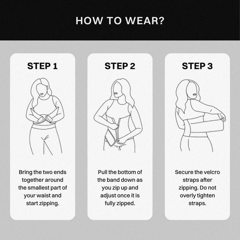 Vapor Define Band - Sweat Waist Trainer with ThermaTech Fabric | Stomach Wrap for Weight Loss & Workouts