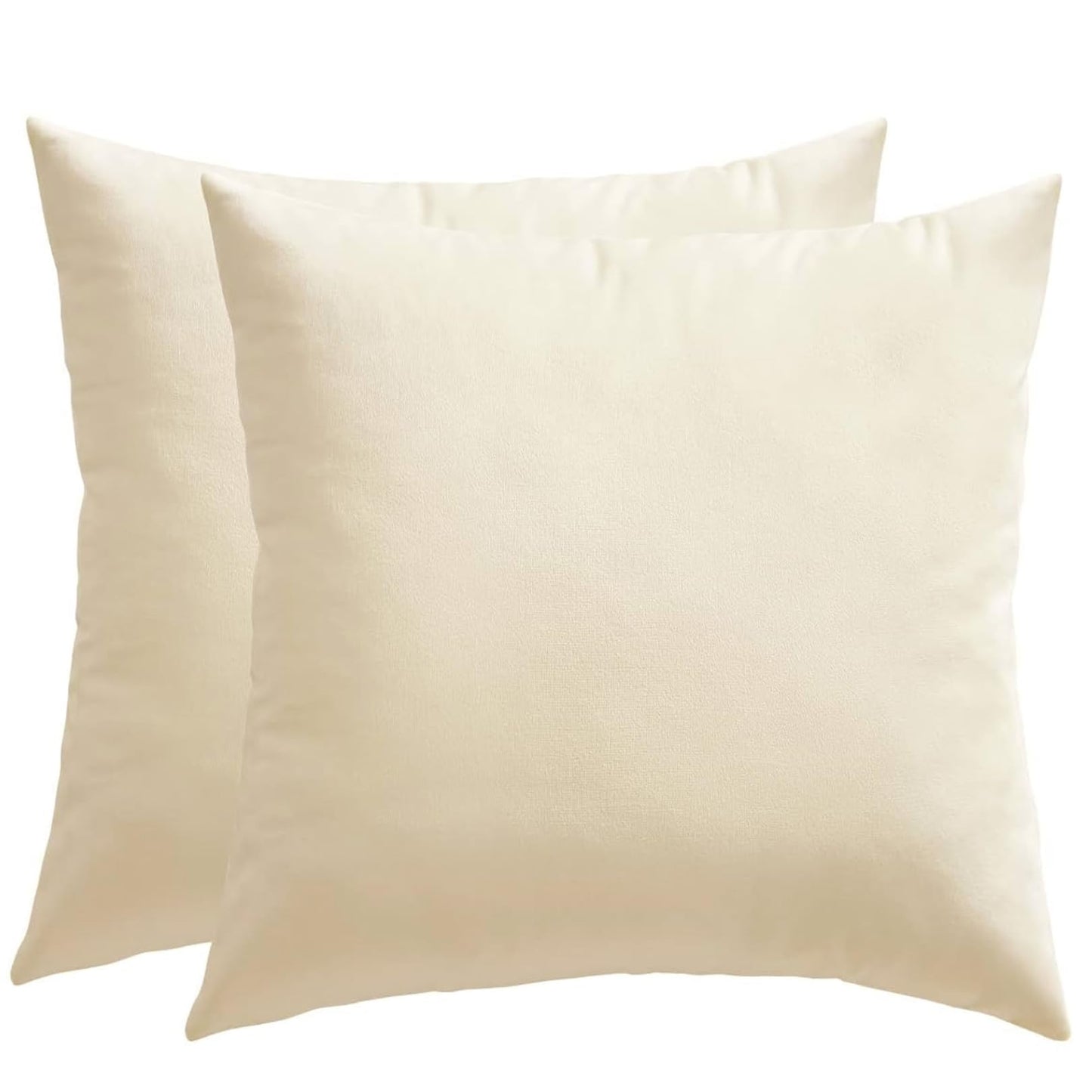 LANE LINEN Throw Pillow Insert - Pack of 2 16x16 Pillow Inserts for Decorative Pillow Covers, Throw Pillows Insert for Couch - White