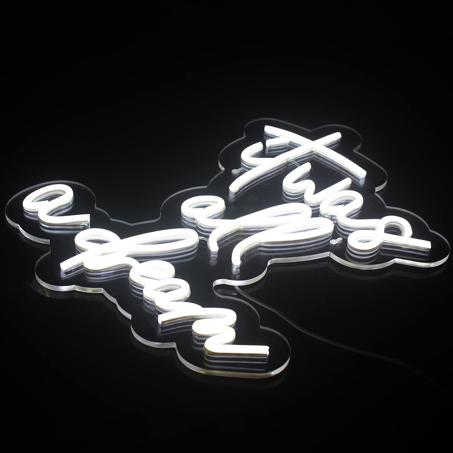 Lucunstar I'M Literally Just A Girl Neon Sign,Pink Led Sign,Led Neon Light for Wall Decor,Light Up Sign for Bedroom,Dimmable Switch USB Connectivity Neon Signs for Girlsroom Decor,Party Light