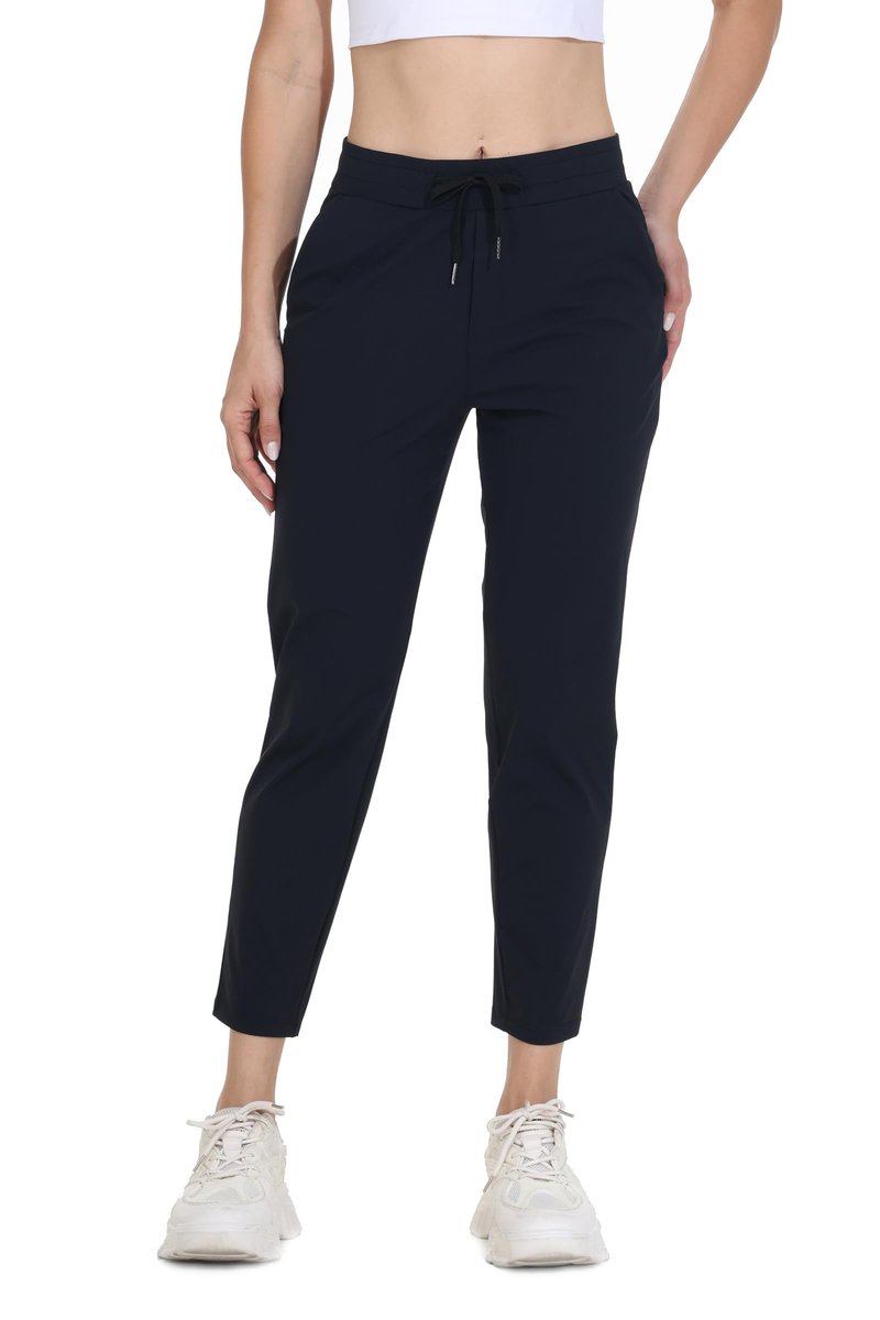Blaosn 7/8 Dress Golf Pants Women Workout Athletic Sweatpants with Pockets Work Track Lounge Casual Jogger Yoga Leggings