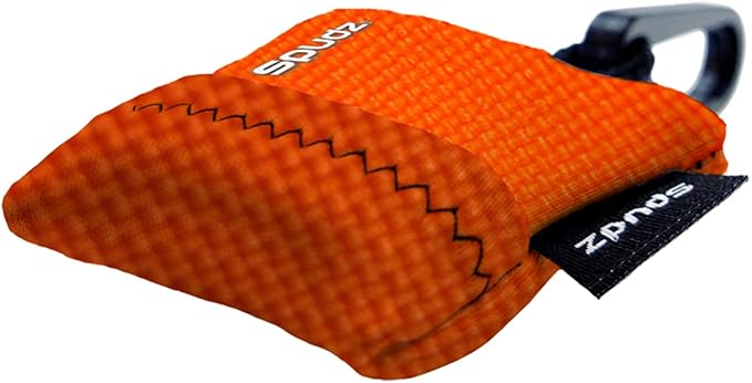 SPUDZ Ultra Microfiber Lens Cleaner – Closable Pouch, Washable –