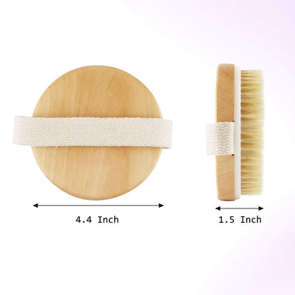 Premium Face Scrubber Set, Facial Cleansing Brush for Exfoliator, Natural Bristle Face Scrubber for Lymphatic Drainage, Unclog Pores, Sensitive Skin, Reduce Ance