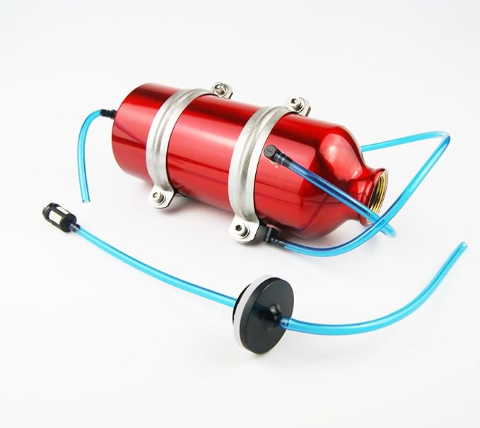 TITRACING 600ml Metal Fuel Tank for 23cc-30.5cc RC Gas Boat Atomik C1 Aquacraft Rio 51Z