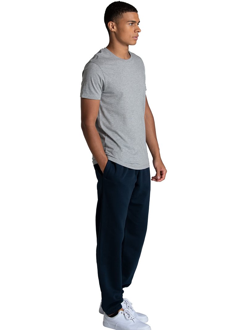 Fruit of the Loom Men's Crafted Comfort Fleece Sweatshirts, Hoodies, & Sweatpants, Super Soft Cotton Blend, Sweatpants - Navy Nights, X-Large