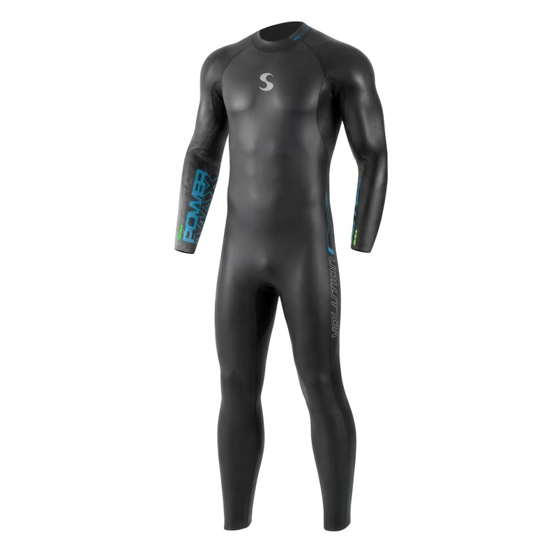 Synergy Triathlon Wetsuit - Volution 3/2mm Full Sleeve for Open Water Swimming (Men, Men's L1)