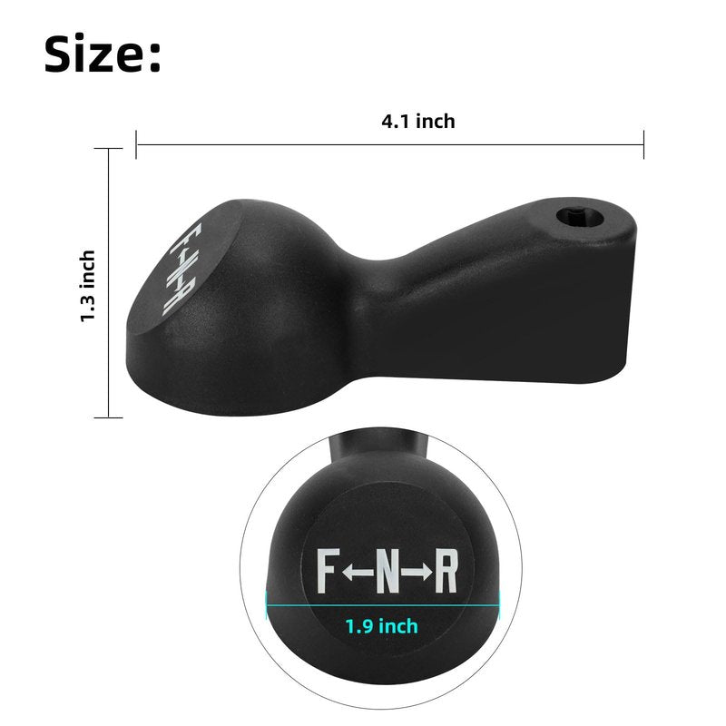Roykaw Golf Cart Switch Handle, 48 V Forward and Reverse Shifter Handle Replacement Compatible with Club Car DS/Precedent (1985-up) and Tempo (2018-up) Gas and Electric Models, OEM# 1012987, 1013198