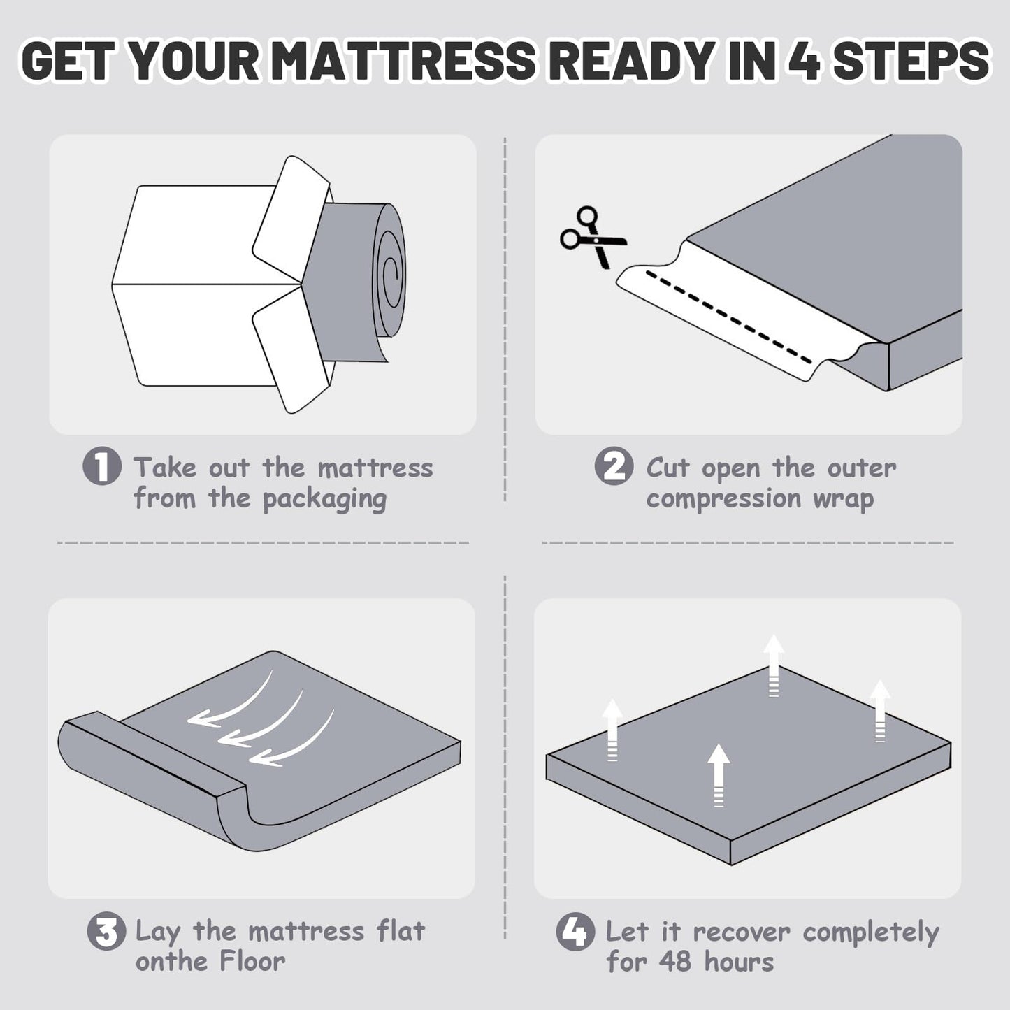 Japanese Futon Floor Mattress Queen Size 60"×80", Thicken 5-Layer Japanese Tatami Mat Floor Bed Foldable Roll Up Sleeping Pad, Ideal for Comfort and Support, Kids Floor Lounger Pillow Bed Sofa