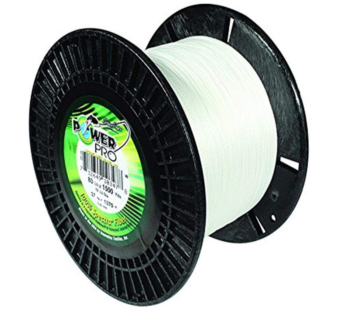 Power Pro 21101500500W Fishing Line, 150 lb/500 yd, White