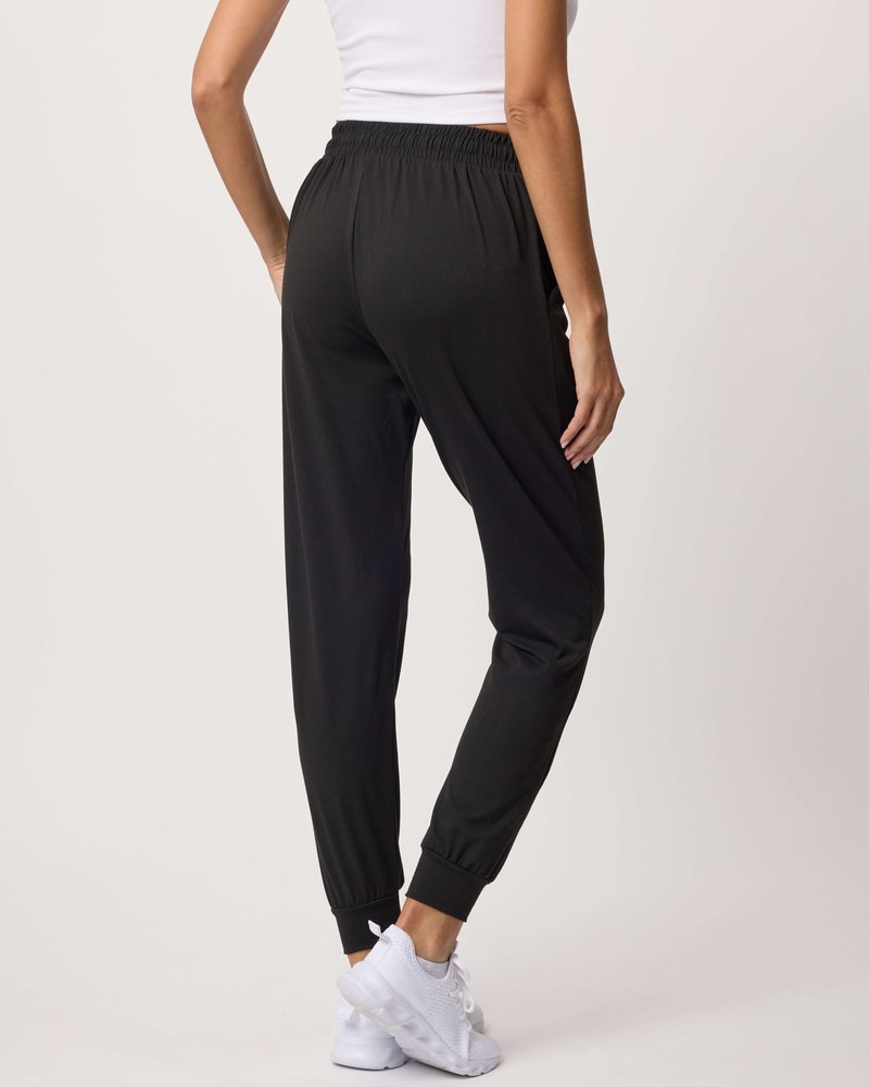 Real Essentials 3 Pack: Women's Lounge Joggers Sweatpants with Pockets Yoga Running Athletic Workout, Set 4, M, Pack of 3