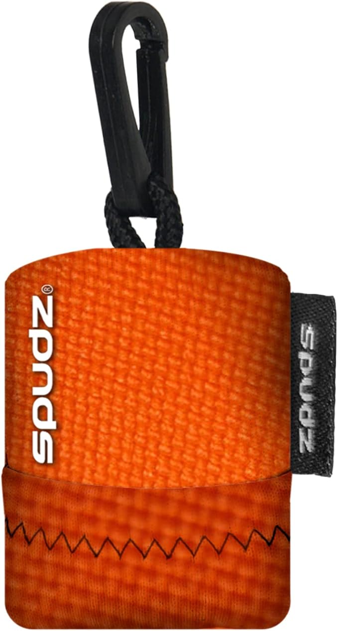 SPUDZ Ultra Microfiber Lens Cleaner – Closable Pouch, Washable –