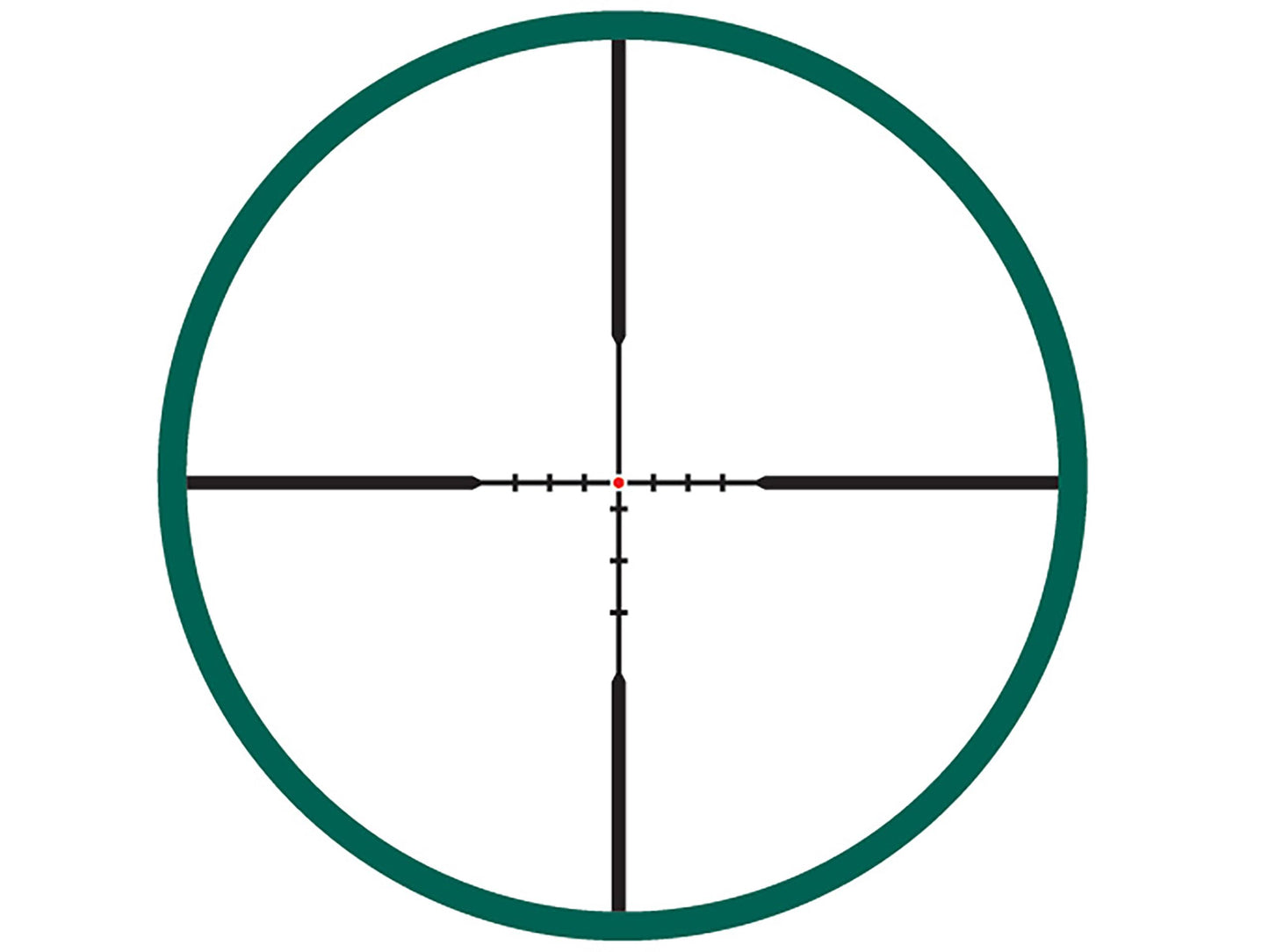 Vortex Crossfire HD 1-4x24 Second Focal Plane, 30mm Tube Riflescope - Illuminated Dead-Hold 2A BDC MOA Reticle