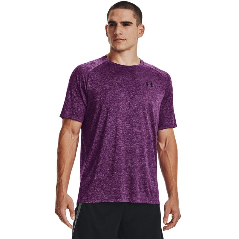 Under Armour Men's Tech 2.0 Short-Sleeve T-Shirt, Hendrix (529)/Black, 4X-Large