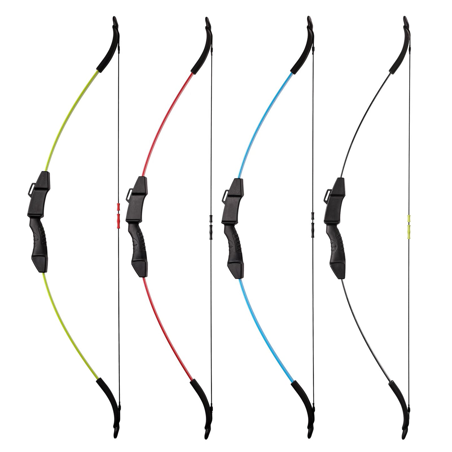 LWANO Bow and Arrow Set for Kids, Archery Beginner Gift with 10 Arrows, 5 Target Face, Ideal for Kids, Youths, Teens, Perfect for Left & Right Handers (Green)