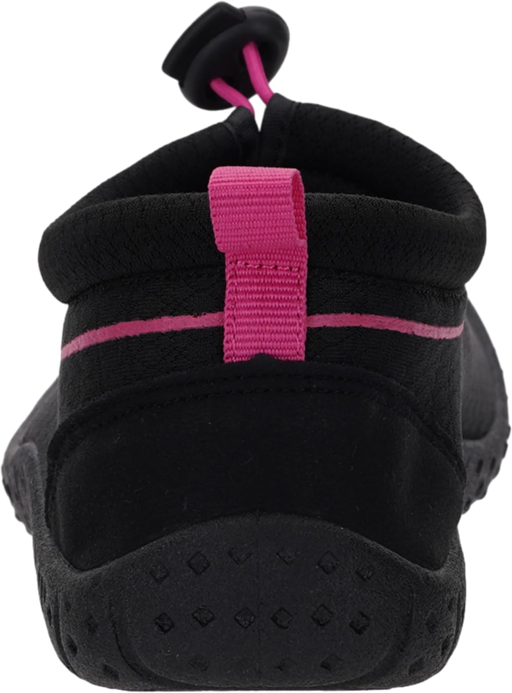 WHITIN Women's Water Shoes Aqua Minimalist Socks Size 11 Barefoot Swim Beach Surf Anti Slip Outdoor Activities Boating Gym Lightweight Sneakers Black/Pink 42