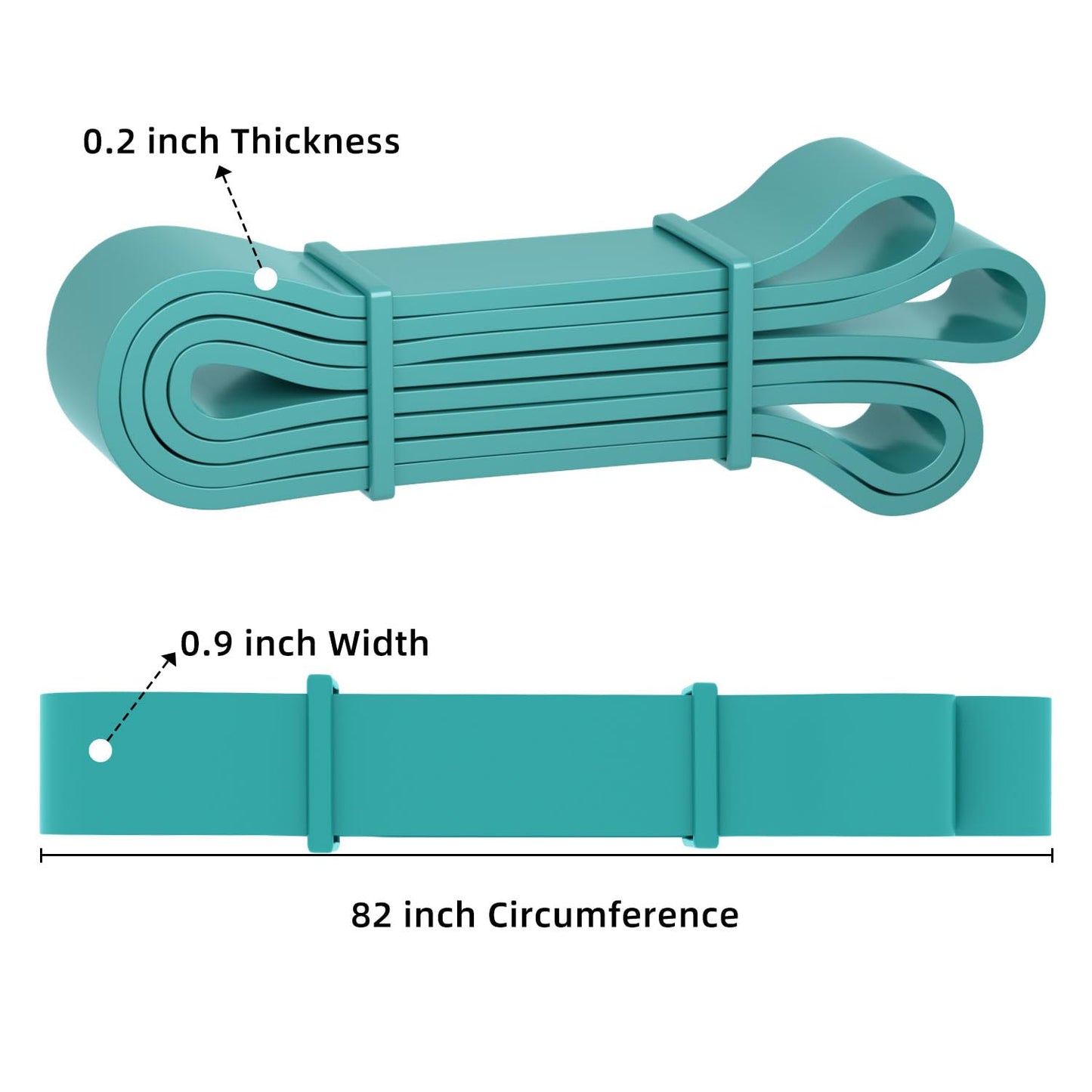 Resistance Bands, Pull Up Bands, Pull Up Assist Band Exercise Bands for Men & Women Working Out, Body Stretching, Physical Therapy, Muscle Training