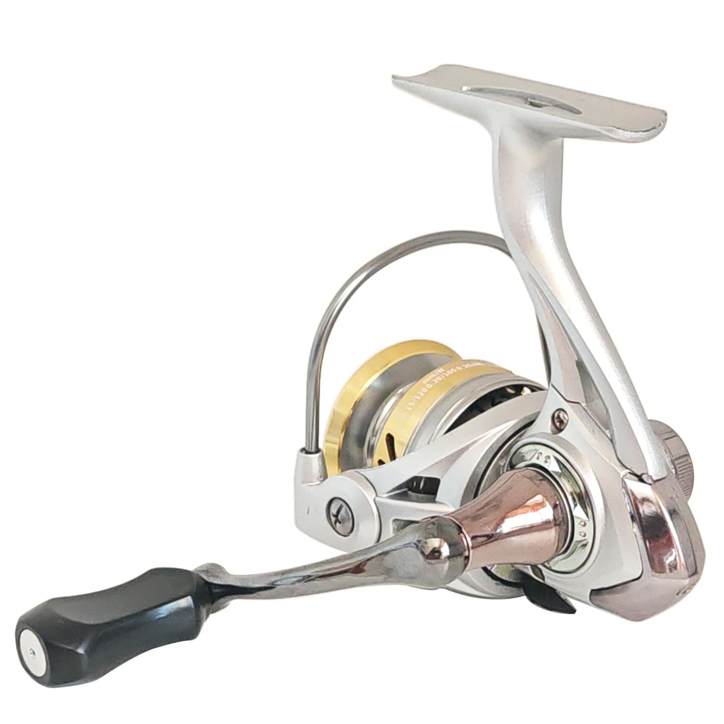 Compact Small Spinning Reels, 5.2:1 Gear Ratio, Ultra Smooth Powerful, CNC Aluminum Spool, 12+1 BB Light Weight for Ice, and Freshwater All Season Fishing