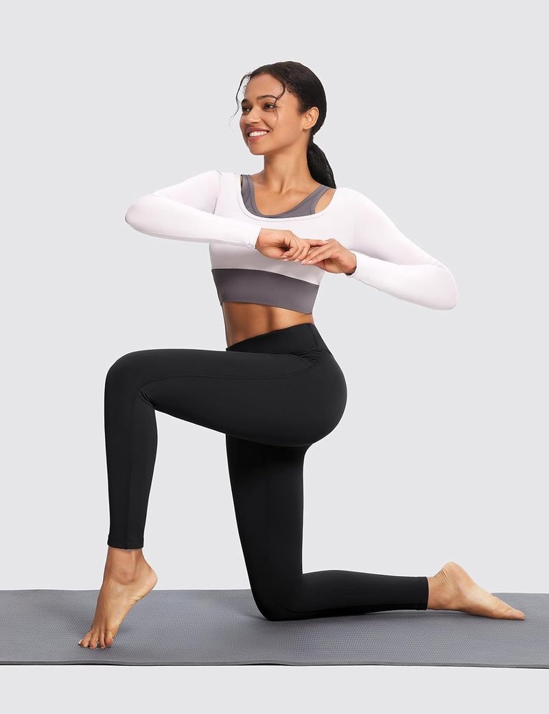 Baleaf Women's Fleece Lined Winter Leggings - Thermal Warmth & 1 Pocket | Cold Weather Gear