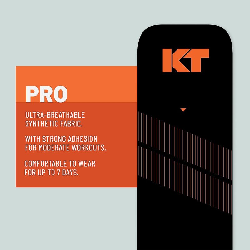KT Tape, Sports Med, PRO 125 ft, Uncut, Stealth Beige