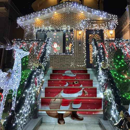 YEGUO 66ft 800 LED Icicle Lights Outdoor Waterproof, 160 Drops Icicle Christmas Light Connectable, 8 Modes White Icicle Xmas Lights with Timer Memory