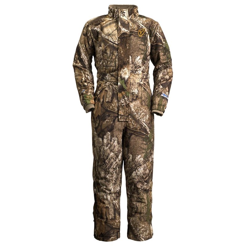 Blocker Outdoors Shield Series Drencher Youth Insulated Waterproof Camo Hunting Coveralls