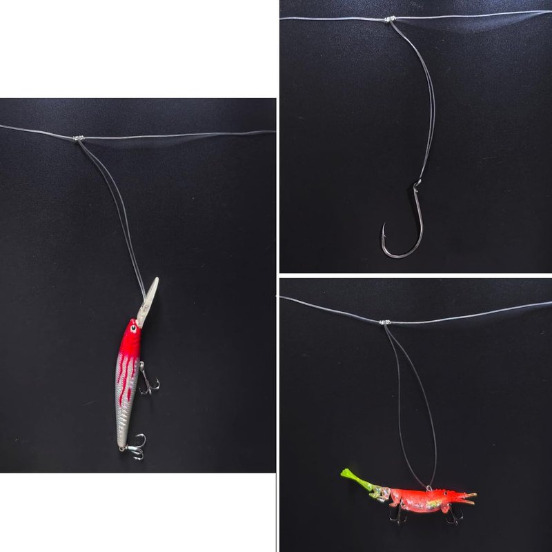 MASTERPRO Pre-Tied Dropper Loop Rigs - Fishing Line Spool 10LB to 100LB | Ideal for Saltwater & Freshwater Fishing