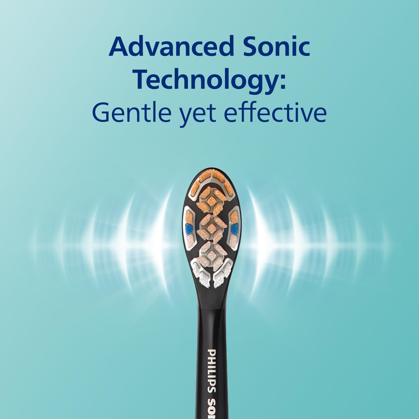 Philips Sonicare DiamondClean Smart 9300 Electric Toothbrush, Sonic Toothbrush with App, Pressure Sensor, Brush Head Detection, 4 Brushing Modes and 3 Intensity Levels, White, Model HX9903/05