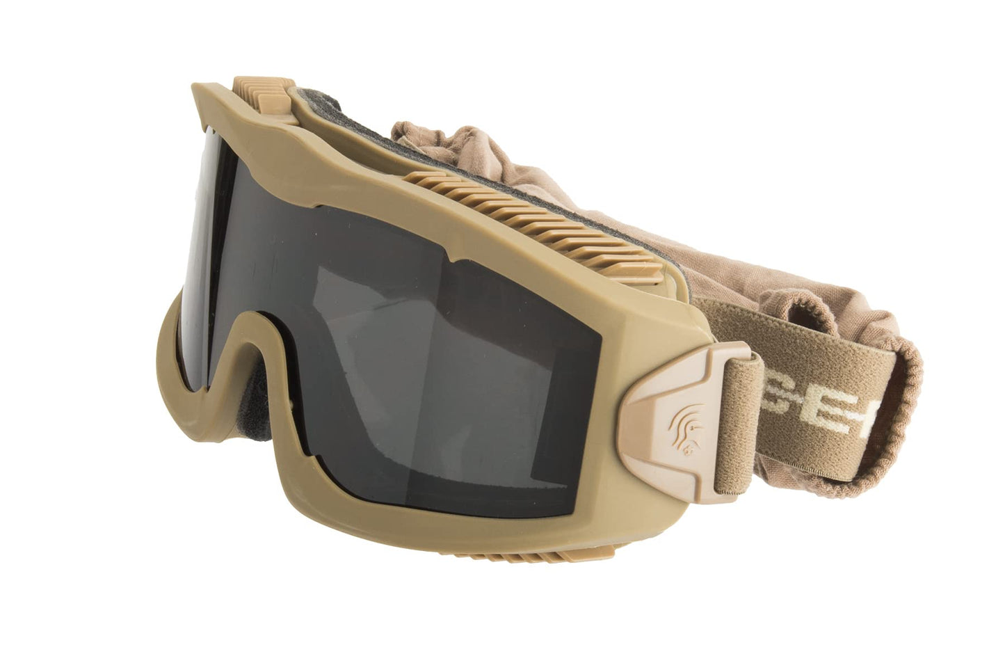 Lancer Tactical AERO Airsoft Tactical Safety Goggles ANSI Z87.1, 3mm Dual Pane Anti-Fog Lens for Hunting, Paintball, Cycling