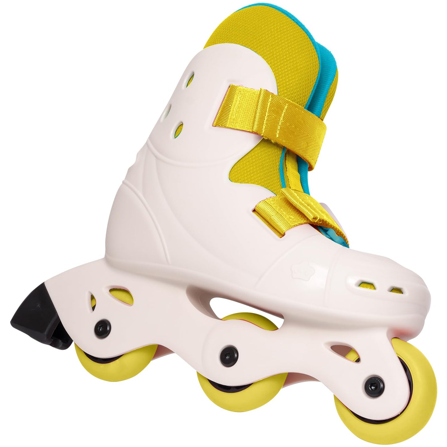 SKT HP Beginner Inline Skates for Kids Ages 3-8, Adjustable Roller Skate for Toddlers Boys Girls, Ultra Lightweight Comfortable Kids Inline Skates, DIY Paintable Design for Outdoor Indoor Sports