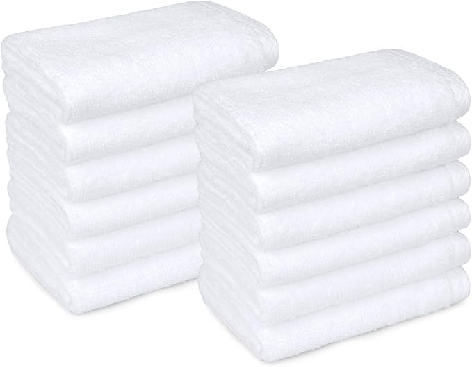 Amazon basics cotton washcloths, Lightweight quick-dry