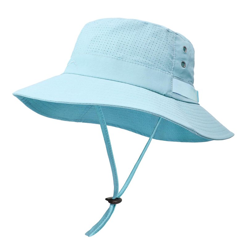 Sun Bucket Hat for Men Women Fishing Beach Safari Hats for Golf Hiking Hunting Outdoor UPF 50+ Blue