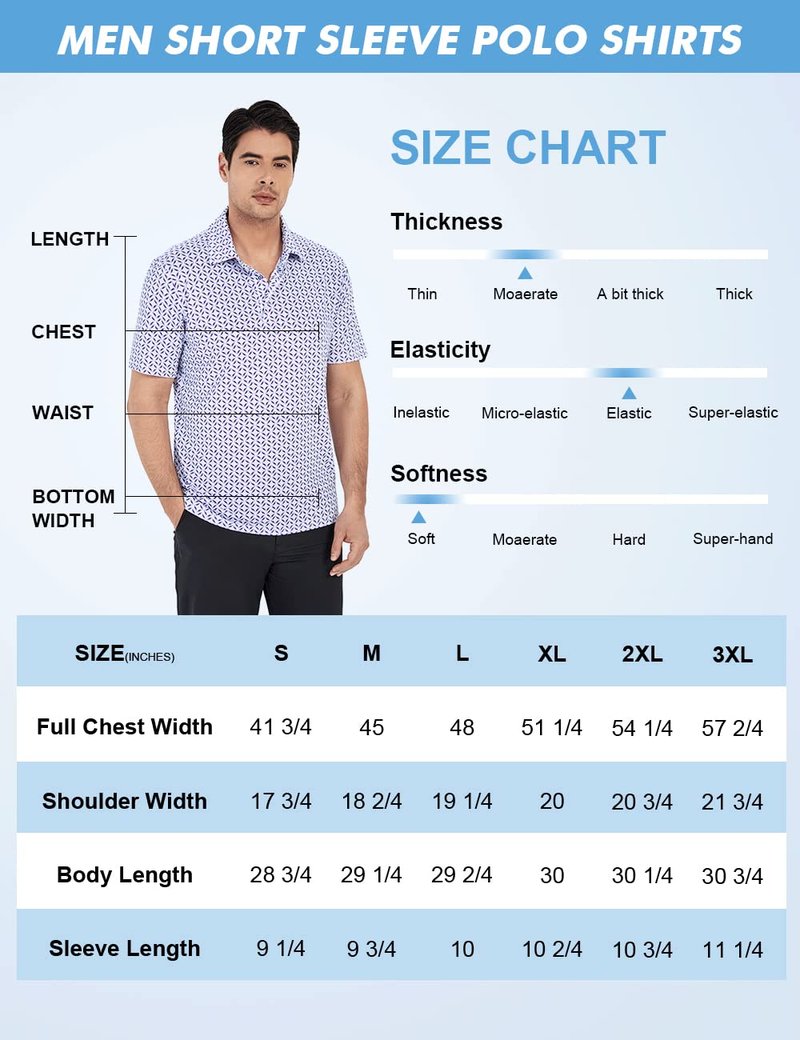 Hodaweisolp Golf Shirts for Men Dry Fit Print Moisture Wicking Performance Short Sleeve Polo Shirt Green Car-L