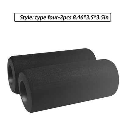 Foot Foam Pads Rollers(7.87in*3.14in*3.14in) for Exercise Machine, Inversion Table, Workout Bench, Sits Ups Replacement Parts, Home Gym Accesories